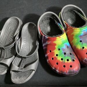 Summer and winter crocs